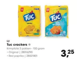 RED - Tuc crackers