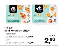 star - Mini kerstpasteitjes