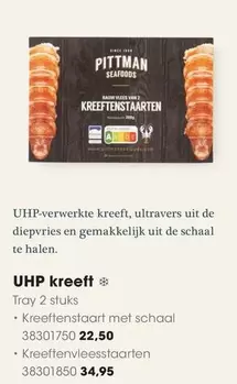 De - UHP kreeft