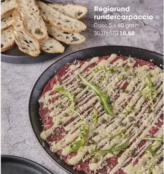 Regiorund rundercarpaccio