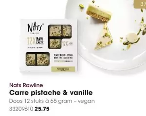 plant - Carre pistache & vanille