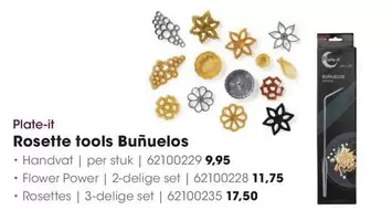 Flower - Rosette tools Buñuelos