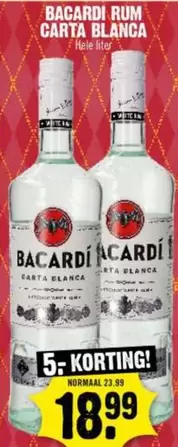 Bacardi - CARTA BLANCA