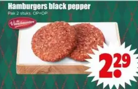 Pepper - Hamburgers black pepper