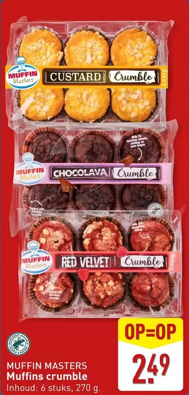 RED - Muffins crumble