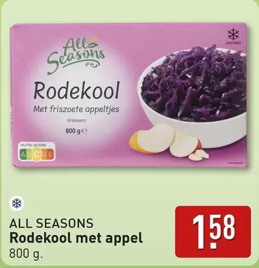 GE - Rodekool met appel