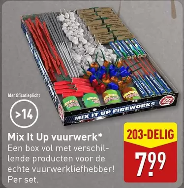 De - Mix It Up vuurwerk