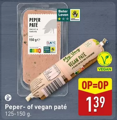 GE - Peper- of vegan paté
