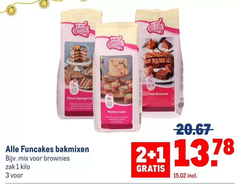 Fun - Cakes Bakmixen
