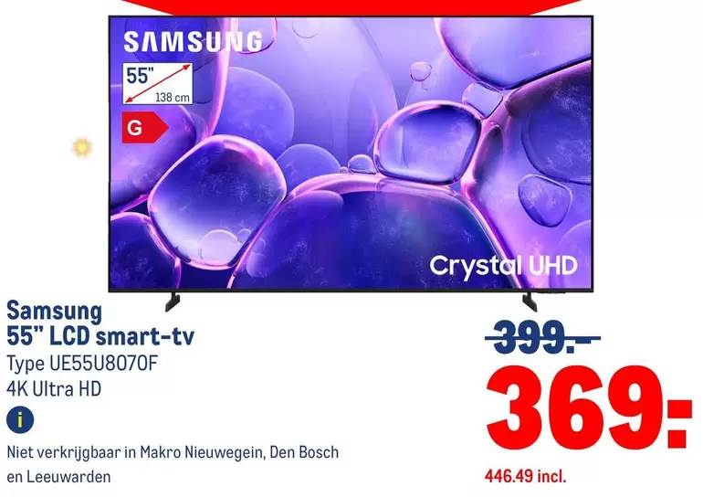 Samsung - 55" LCD smart-tv