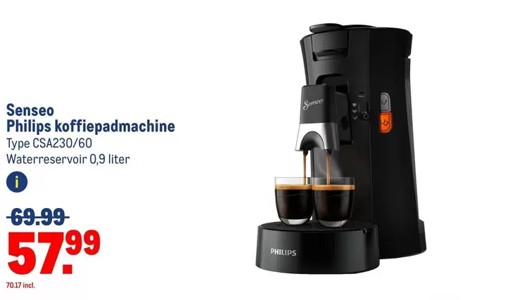 Philips - Koffiepadmachine
