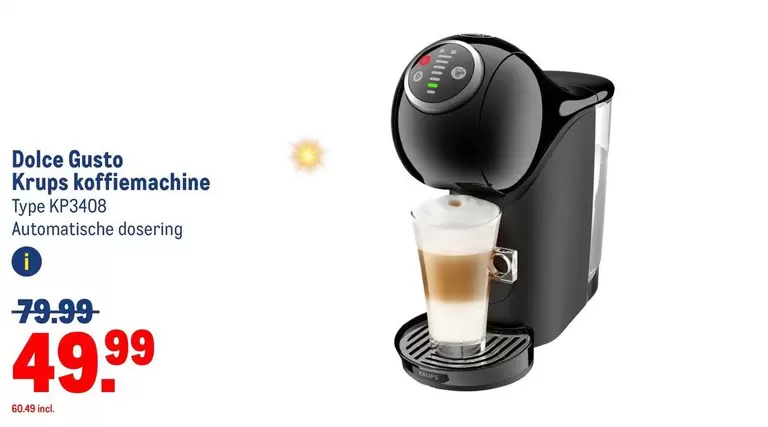 Dolce Gusto - Krups koffiemachine