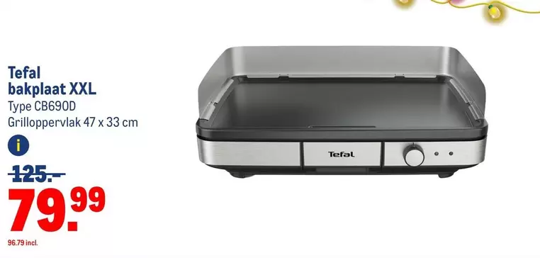 Tefal - bakplaat XXL
