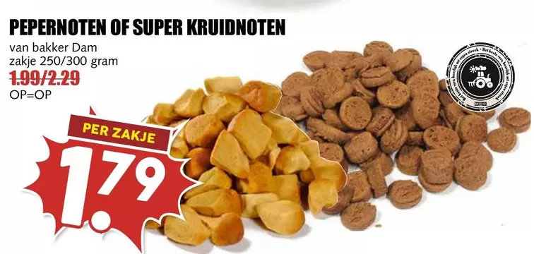 PEPERNOTEN OF SUPER KRUIDNOTEN
