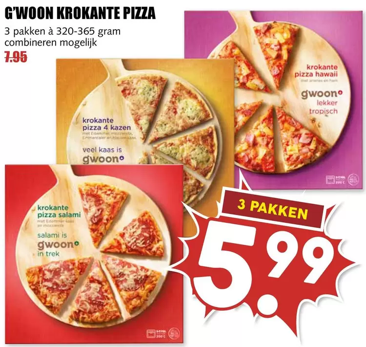 Hawaii - KROKANTE PIZZA