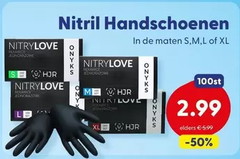 De - Nitril Handschoenen