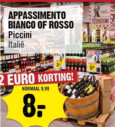 Euro - APPASSIMENTO BIANCO OF ROSSO