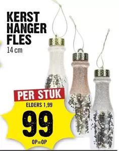 KERST HANGER FLES