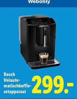 Bosch - Volautomatischkoffiezetapparaat