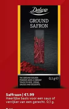 Deluxe - Saffraan