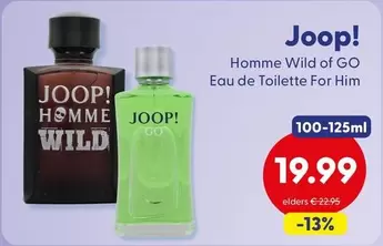 Joop - Homme Wild of GO Eau de Toilette For Him