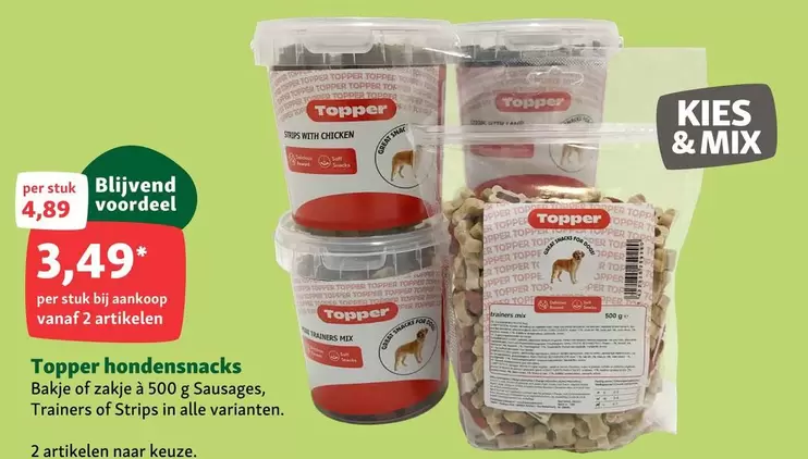 Topper - Hondensnacks