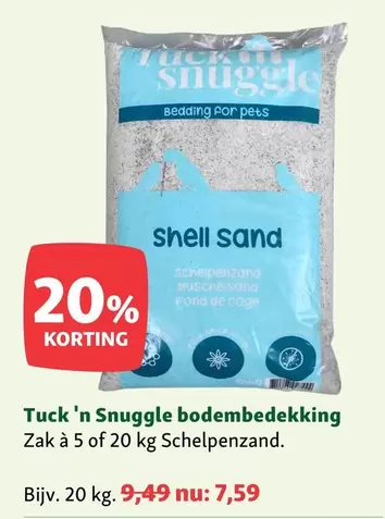 Shell - Tuck 'n Snuggle bodembedekking