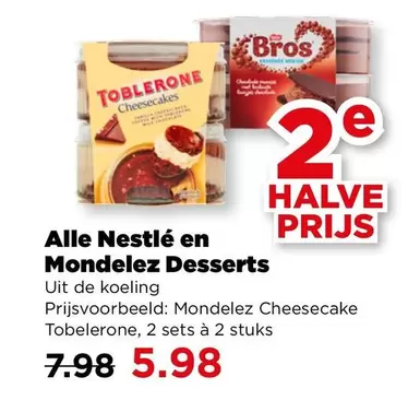 Toblerone - Nestlé en Mondelez Desserts