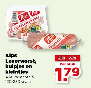 Kips - Leverworst, kuipjes en kleintjes