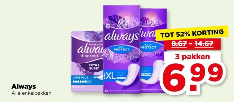 Always - Alle enkelpakken