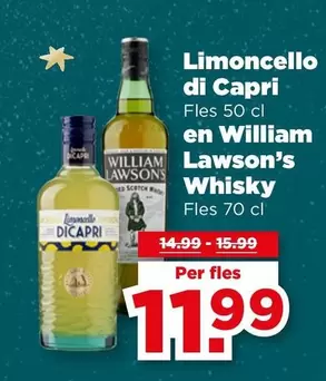 Capri - Limoncello di  en William Lawson's Whisky
