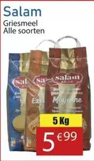 Griesmeel Alle soorten