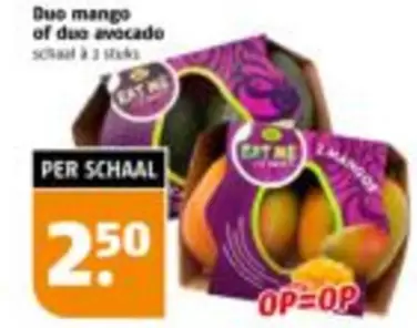 Duo - mango of duo avocado