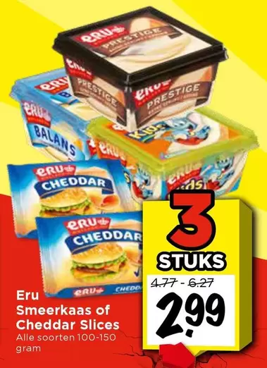 Smeerkaas of Cheddar Slices