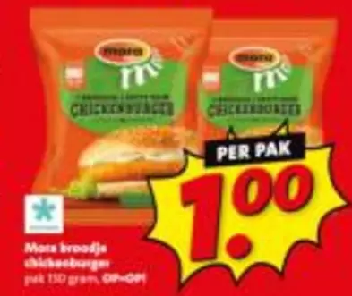 Mars - Broodje Chickeeburger