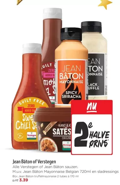 Verstegen of Jean Båton sauzen