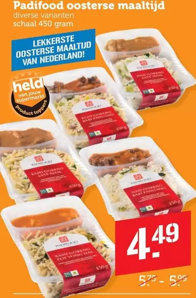 Topper - Oosterse Maaltijd