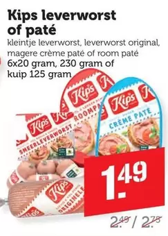 Kips - leverworst of paté