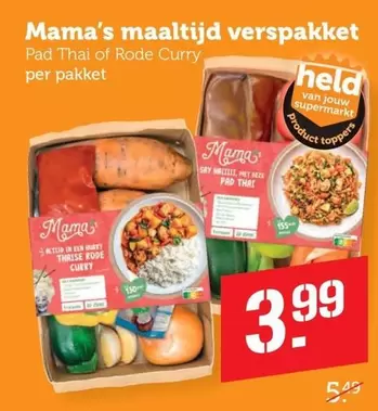 Topper - Pad Thai of Rode Curry