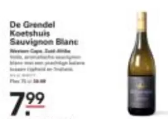 De - Koetshuis Sauvignon Blanc