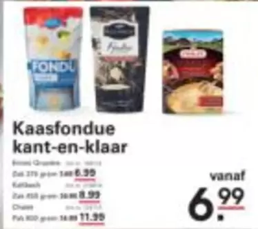 Kaasfondue kant-en-klaar