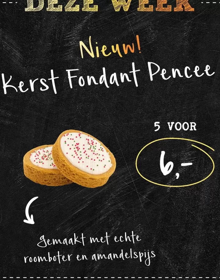 Kerst Fondant Pencee