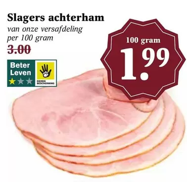 Slagers achterham