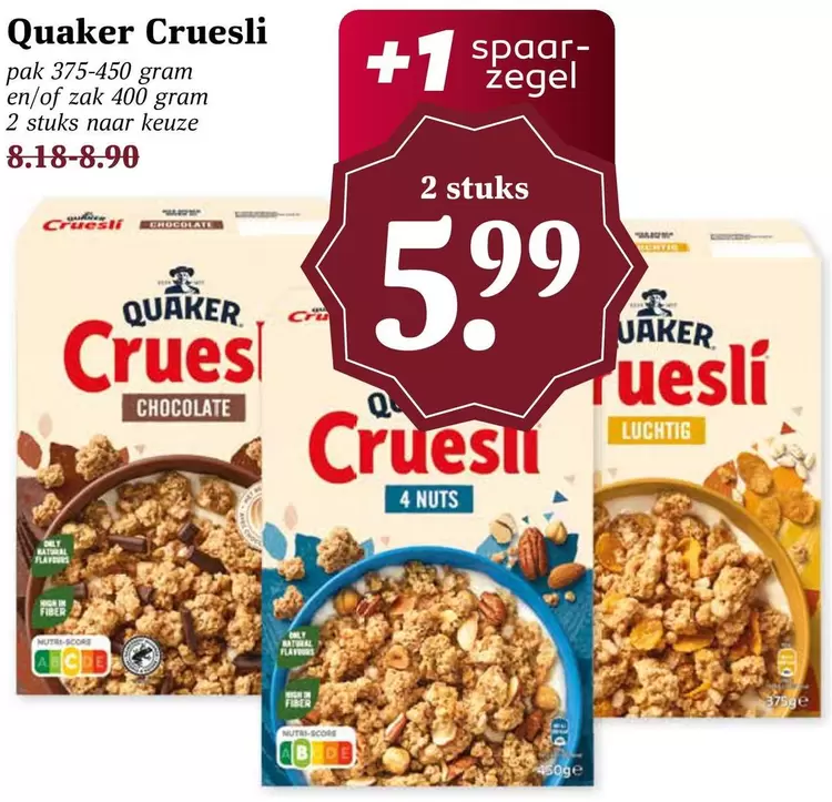 Quaker - Cruesli