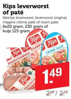 Kips - leverworst of paté