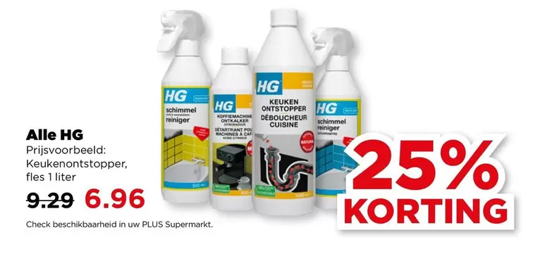 HG - Keukenontstopper