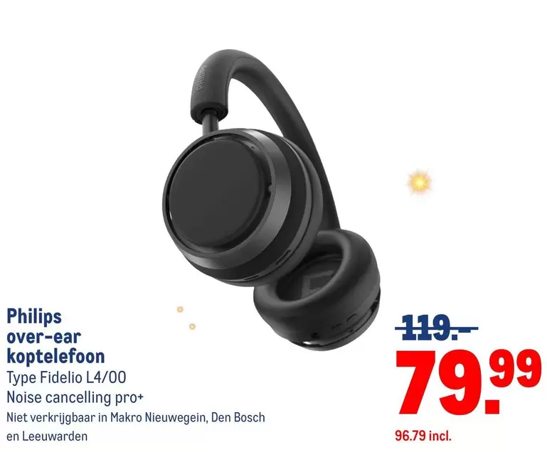 Philips - over-ear koptelefoon Type Fidelio L4/00