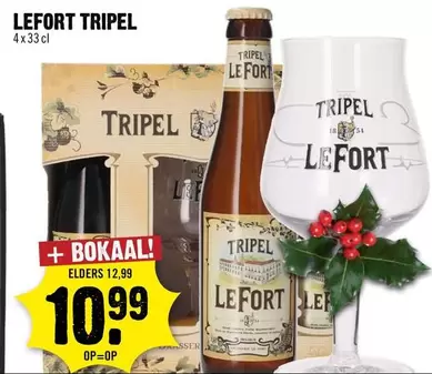 TRIPEL + BOKAAL!