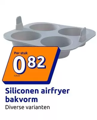 Siliconen airfryer bakvorm