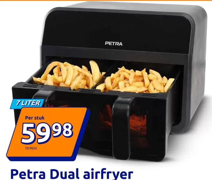 Dual airfryer